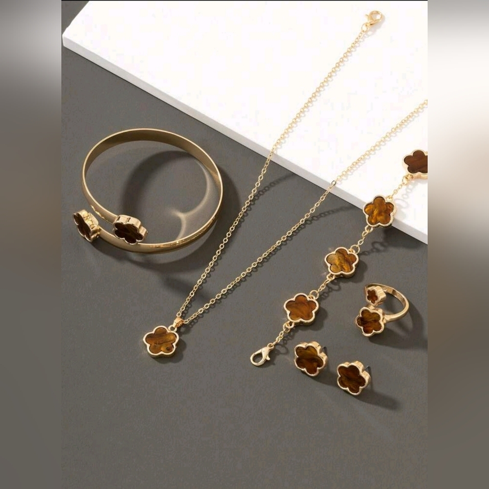 5pcs jewelry set